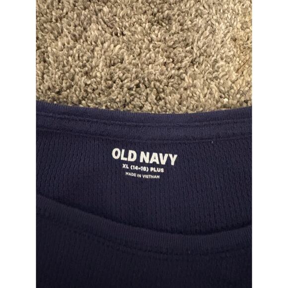 NWT Old Navy Thermal Long Sleeve T-Shirt Kids Size XL (14-16) - Picture 2 of 3